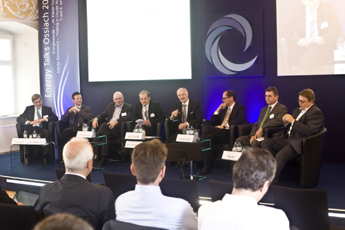 Podiumsdiskussion. (c) Energy Talks Ossiach 2014